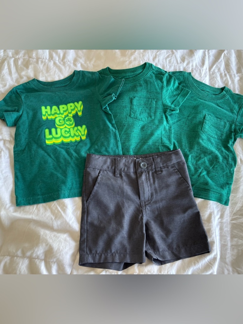Cat & Jack 18M boys T-Shirts Shorts bundle